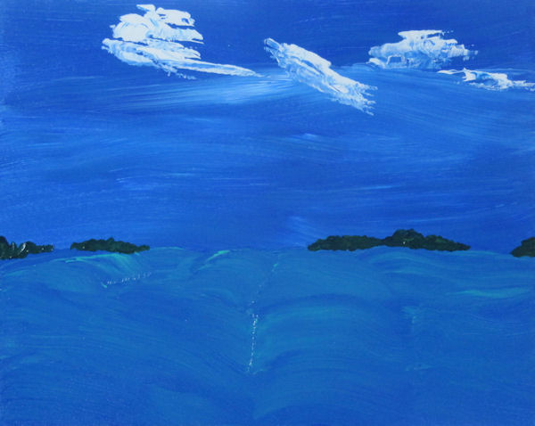 Original Painting Islands in the Sea